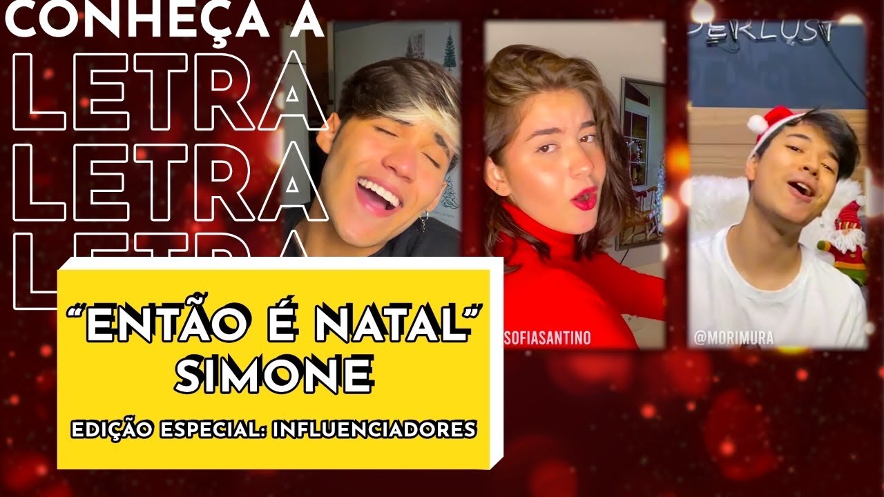 Então é Natal - Simone | Lyric Video (Edição Especial)