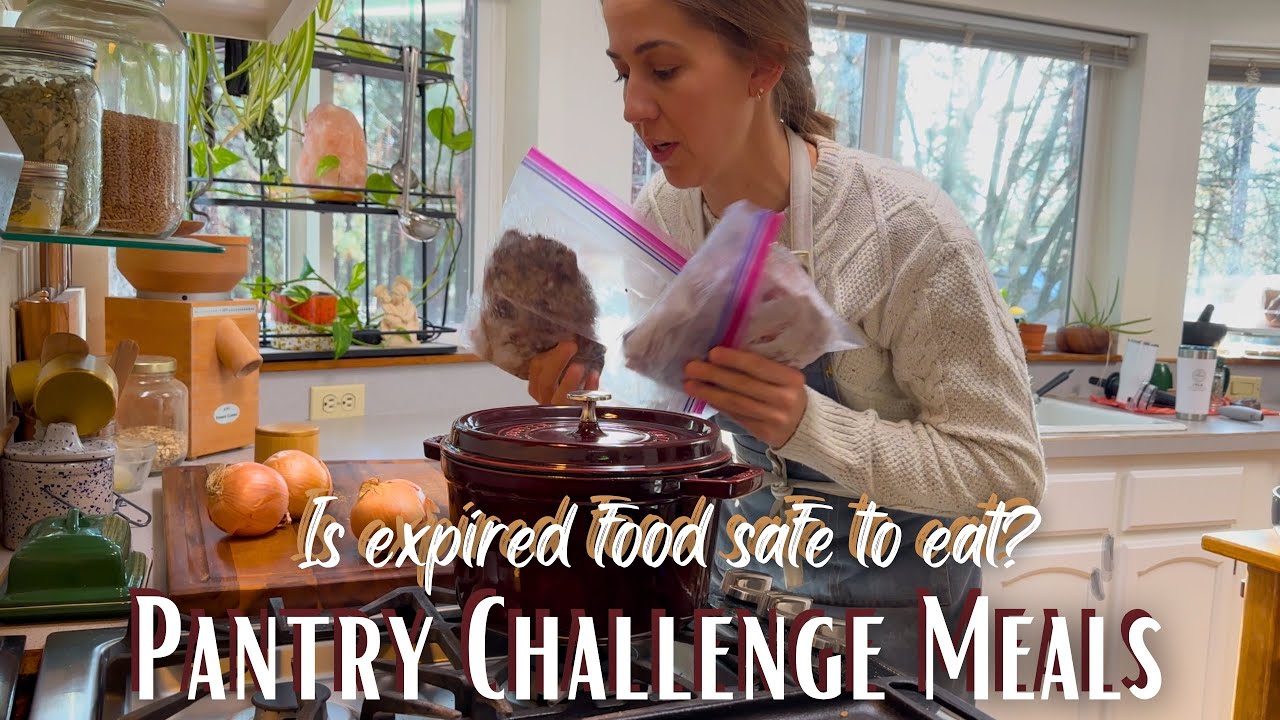 Prepper Pantry De-Stock ~ No Grocery Store Pantry Challenge Weekly Meal Preps