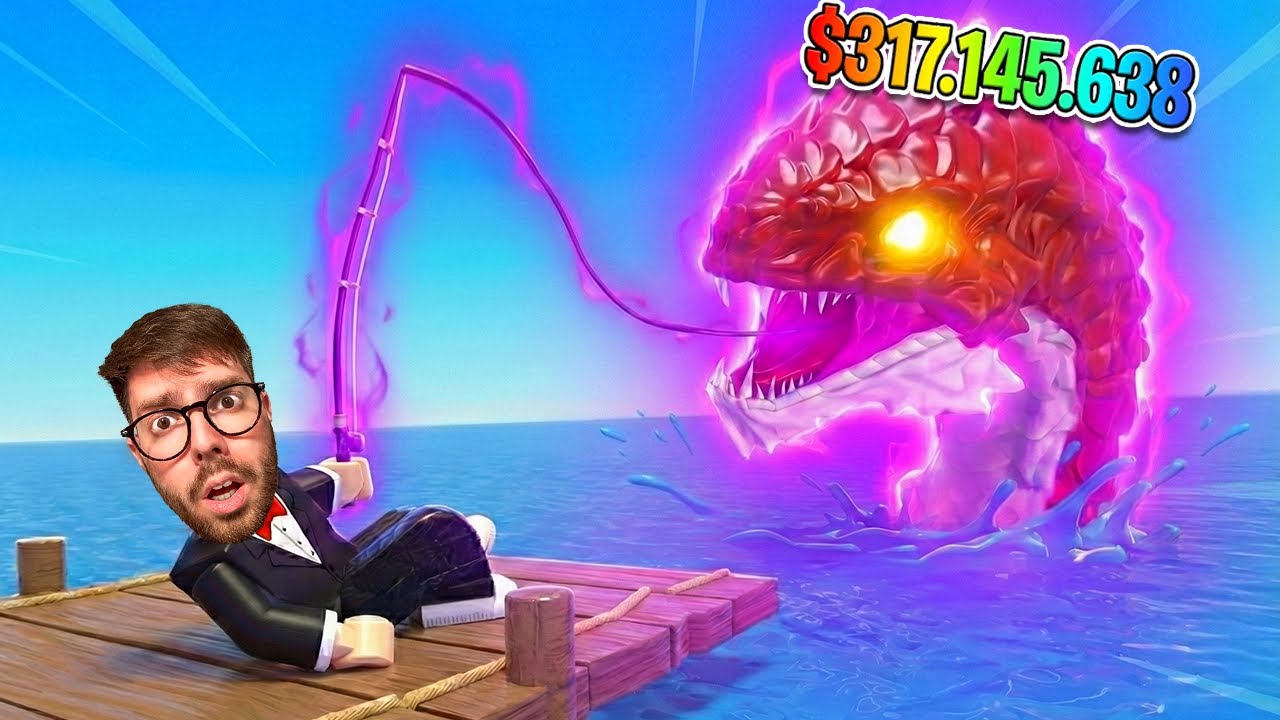 ΕΠΙΑΣΑ ΤΟ ΠΙΟ ΣΠΑΝΙΟ ΨΑΡΙ ΣΤΟ ROBLOX!!