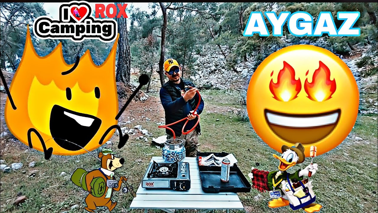 TÜPE PARA VERMEYİN!AYGAZ&ROX CAMPİNG İCAT ÇIKARDIM🙈#lpg#aygaz#rox#camping#icat#icatlar#tüp