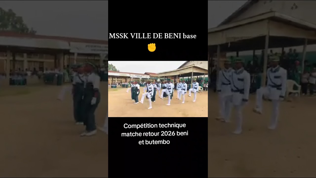 MSSK VILLE DE BENI base en Démonstration du compétition technique le 22 février 2026 . Triangle d'or