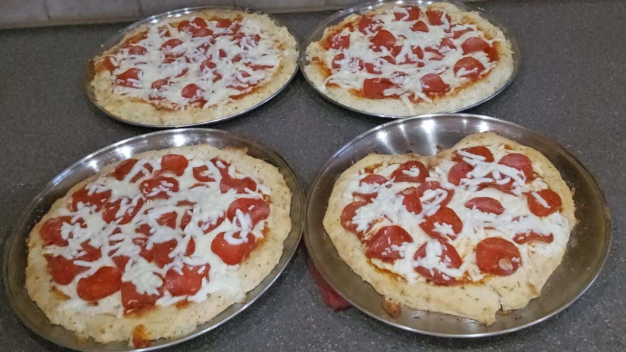 Homemade Pizza! From the dough to the freezer! #pizza 