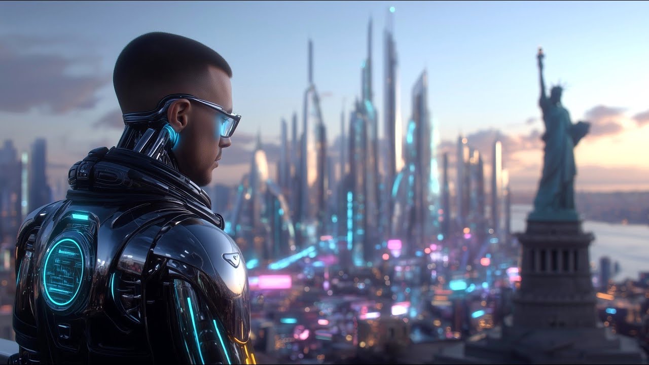 Future City 2325: I Truly Lived Here 300 Years From Now | Sci-fi AI Short Film (4K)