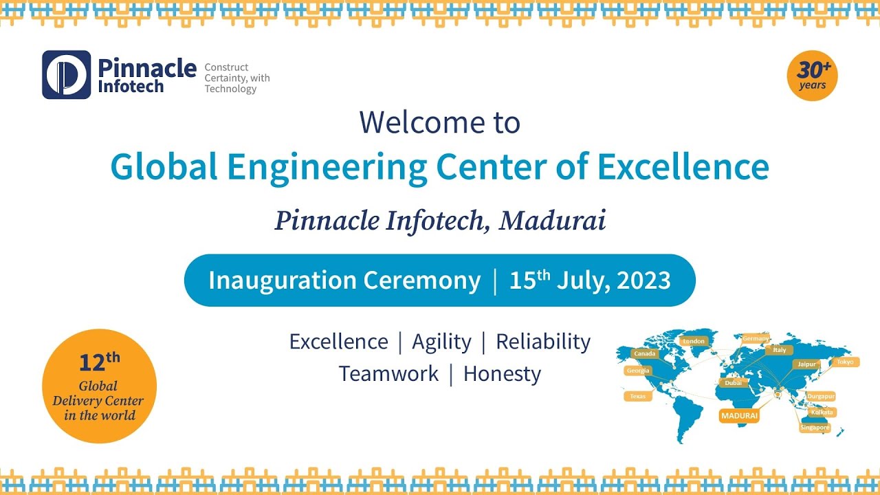 Live from Madurai: Inauguration Ceremony of Largest Global Engineering Center of Excellence