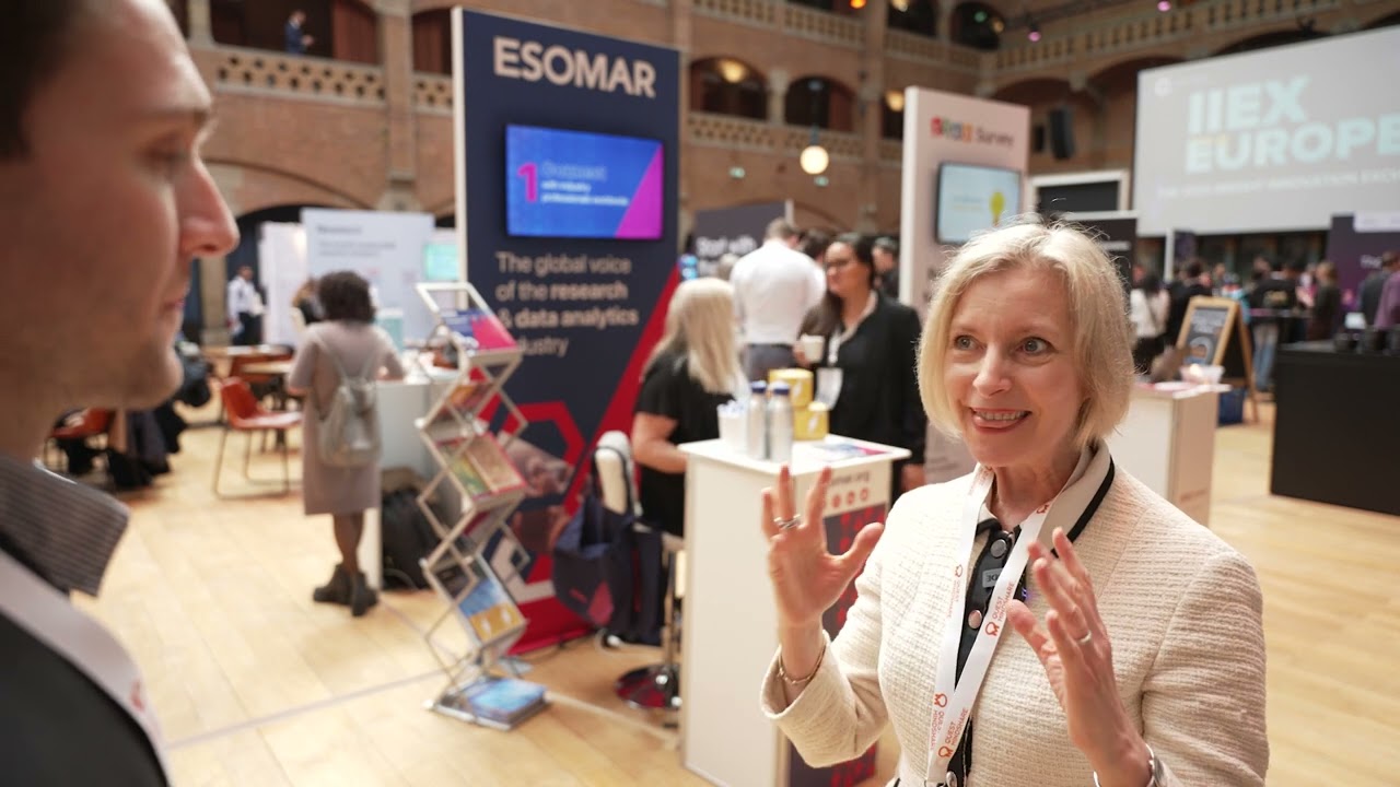 ESOMAR @ IIEX EUROPE 2023 - Fiona Blades from MESH