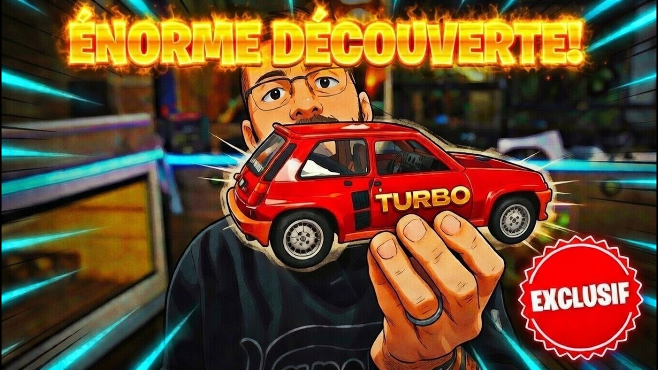 UNBOXING RENAULT 5 TURBO - C'EST UNE BOMBE !