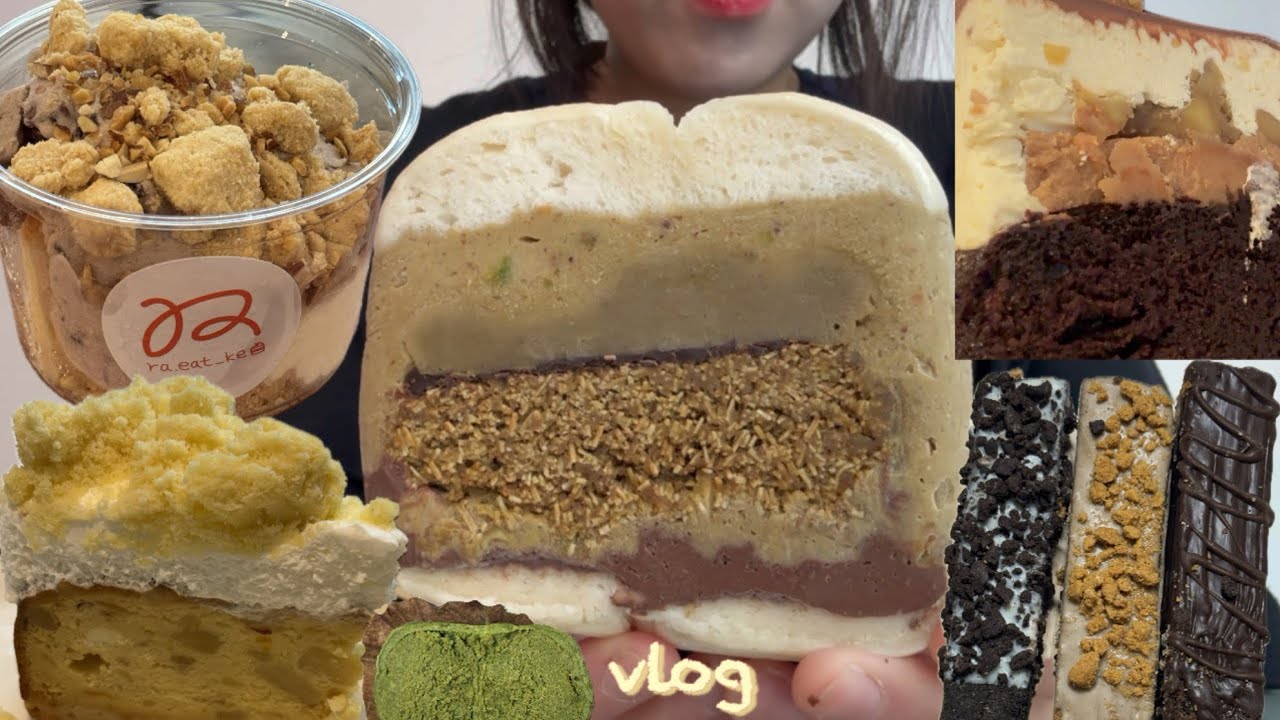 [vlog] 빵동고 터지기 직전임 | 지지엔엔 두바이피쵸 샌베 | 라잇크 고구마팥우유떠먹케 | 청주 느좋 소품샵 하우스룰스 | 인어빗 | 청주 글루텐프리 새하마노 | 먹방 브이로그