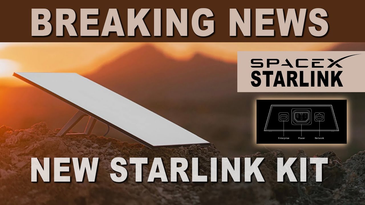 Совершенно новый комплект SpaceX Starlink Enterprise