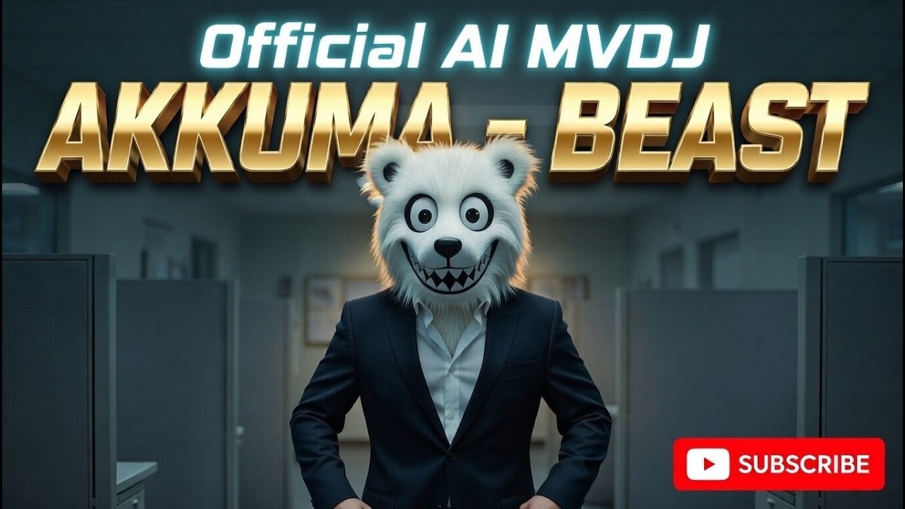 DJ 악쿠마 - BEAST (야수) | Official AI MVDJ AKKUMA - BEAST | Official AI MV