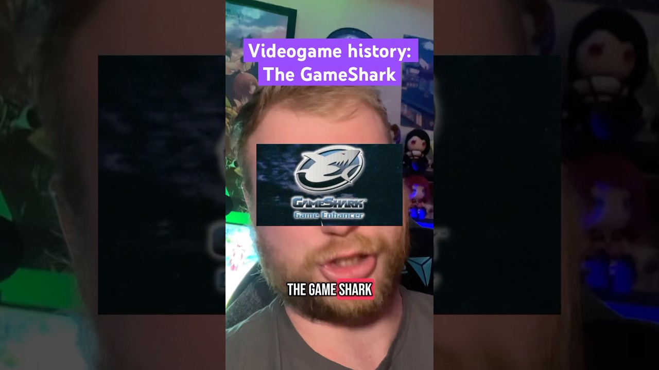 Videogame cheats codes were so popular back in the day! #videogames #gaming #gameshark