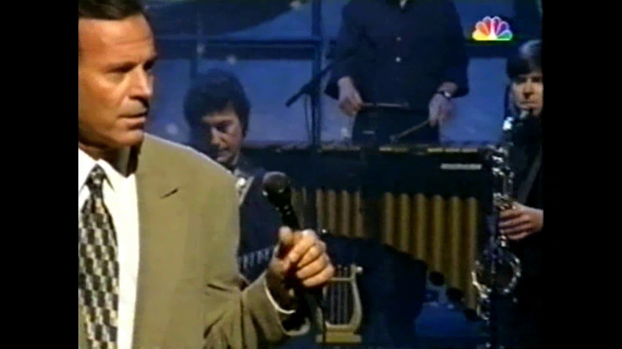 JULIO IGLESIAS LIVE - CRAZY NBC 1994 MIKE SCAGLIONE