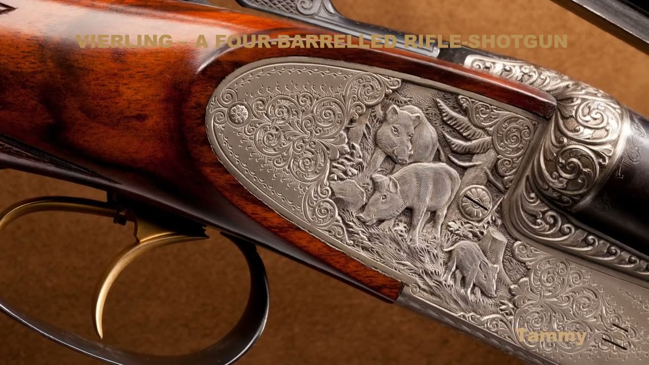 VIERLING &ndash; A FOUR BARRELLED RIFLE SHOTGUN