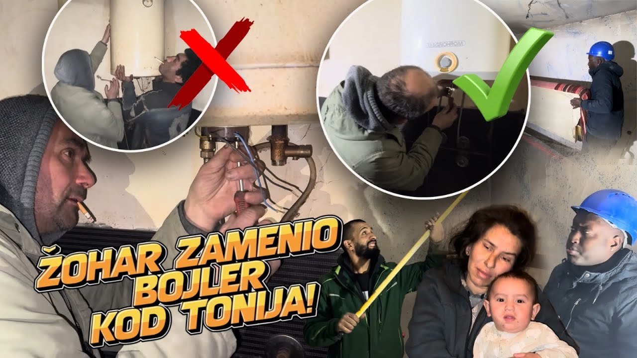 BUCI JE TESKO BOLESNA BESIM POSTAVLJA DIJAGNOZE!! ZOHAR SREDIO BOJLER DECa MOGU DA SE KUPAJU EP-10