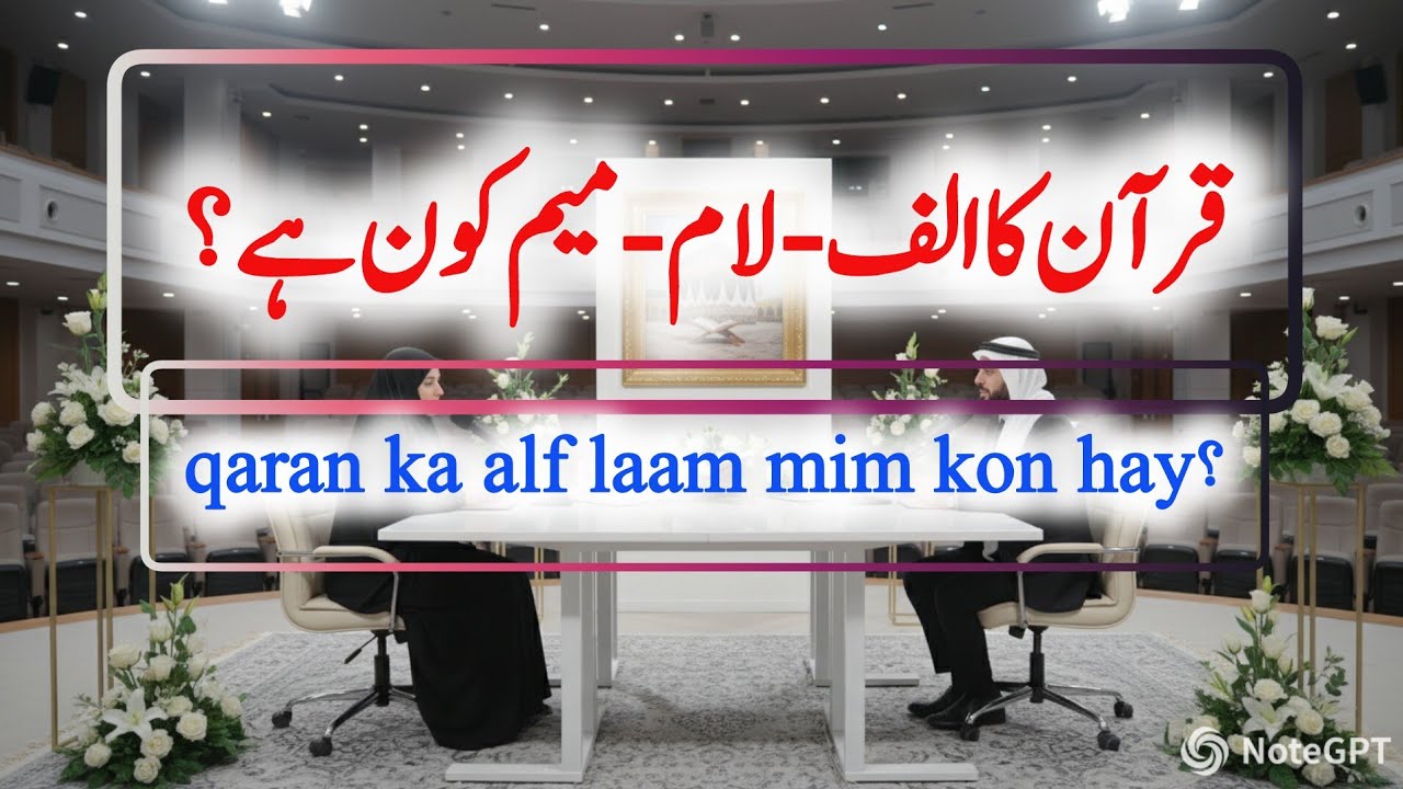 Who's is Alif Laam Meem in Quran? قران کا الف لام میم کون ہے ؟