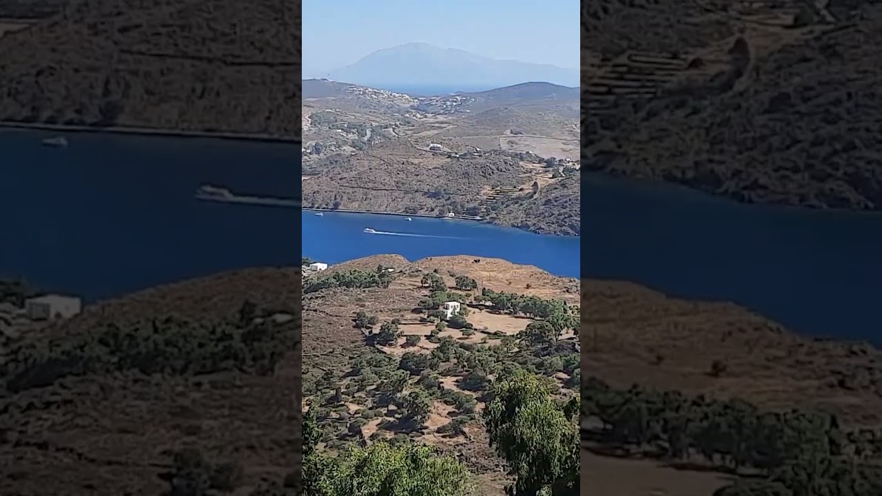 Patmos Island - Mountain top view