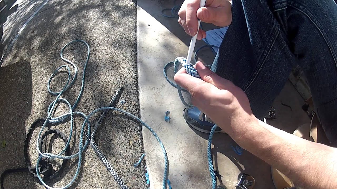 Synthetic Rope Repair & End to End Splicing!