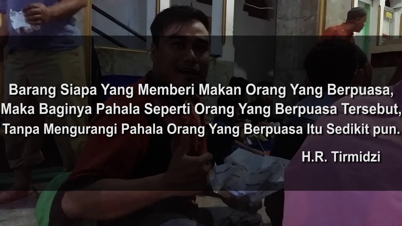 Tutupilah Kesalahan Kita Dengan Sedekah - 4 Ramadhan 1439 H