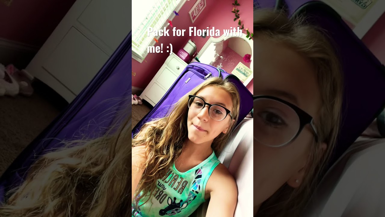 Pack my suitcase with me for Florida 