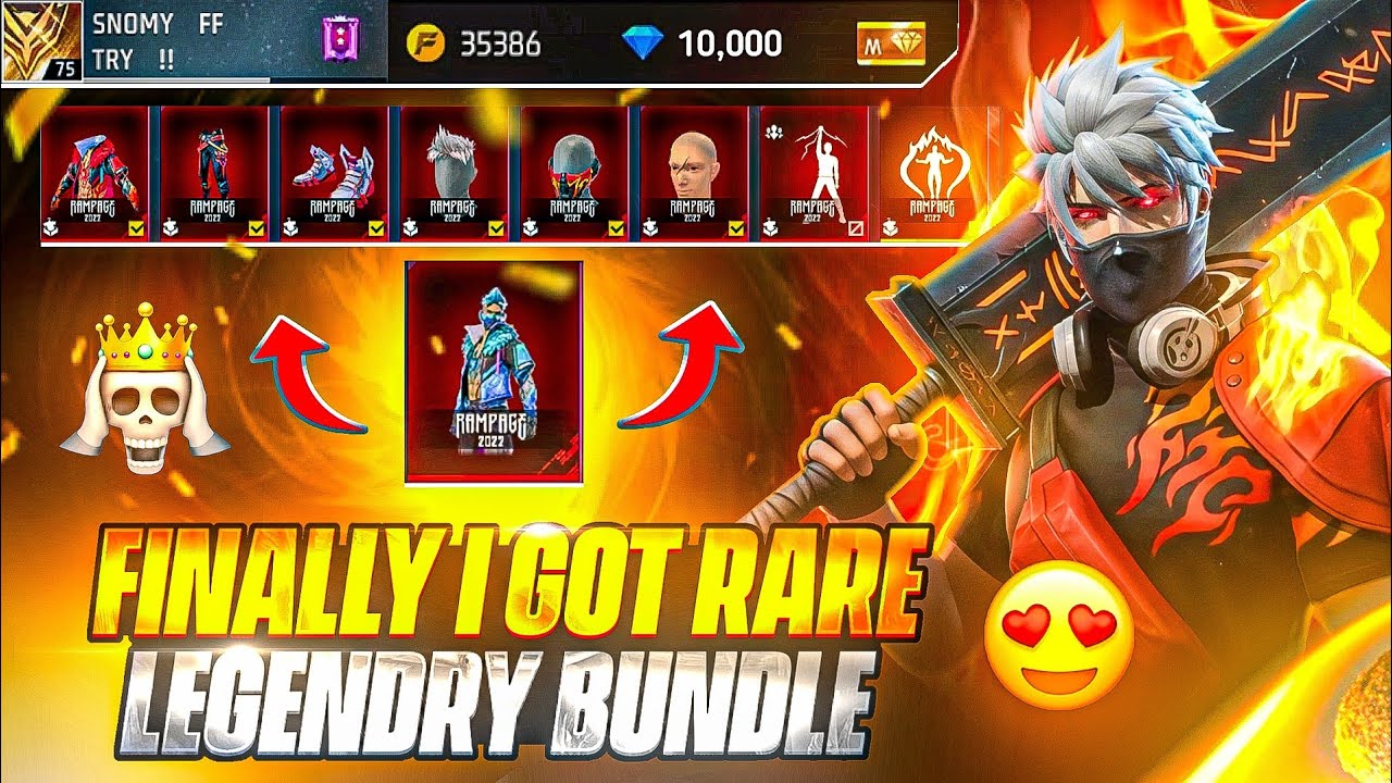 FINALLY 🔥 I GOT LEGENDARY RAMPAGE BUNDLE BY PLAYING TOURNAMENT | EP-5
