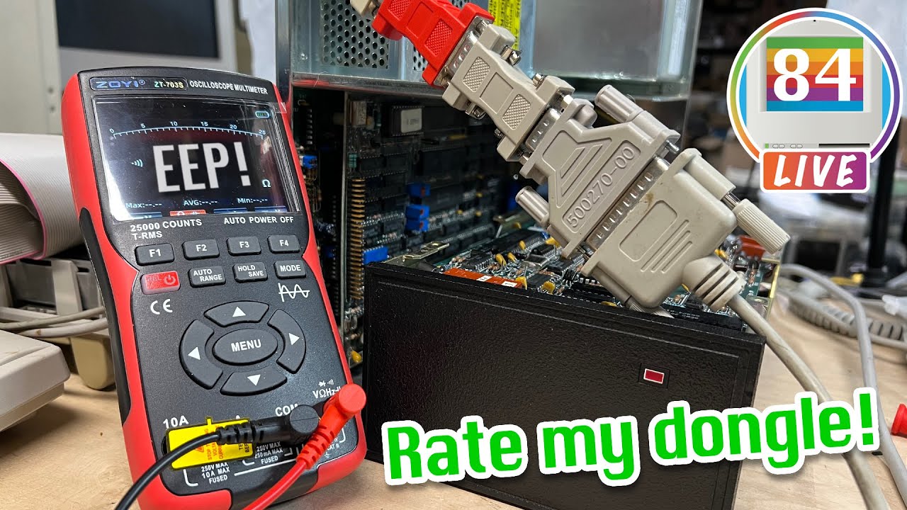 LIVE: Tinkering with a Tecmar 10MB external Mac Hard Drive