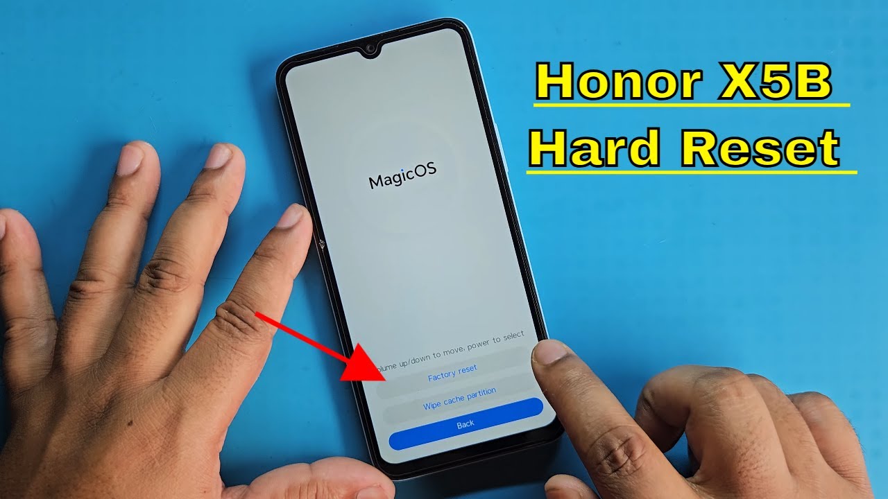 Honor X5b/X5b Plus Hard Reset 2025/Pattern,Pin,Password Unlock Without Pc