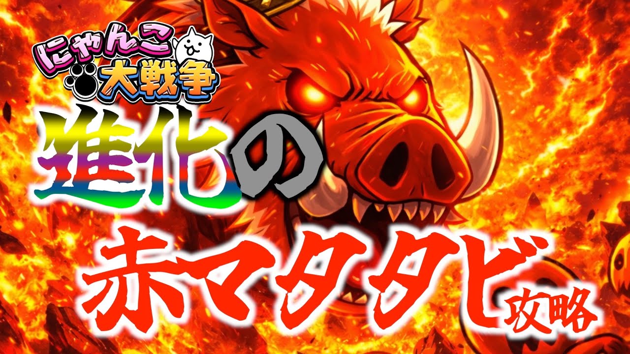 【にゃんこ大戦争】進化の赤マタタビ 攻略