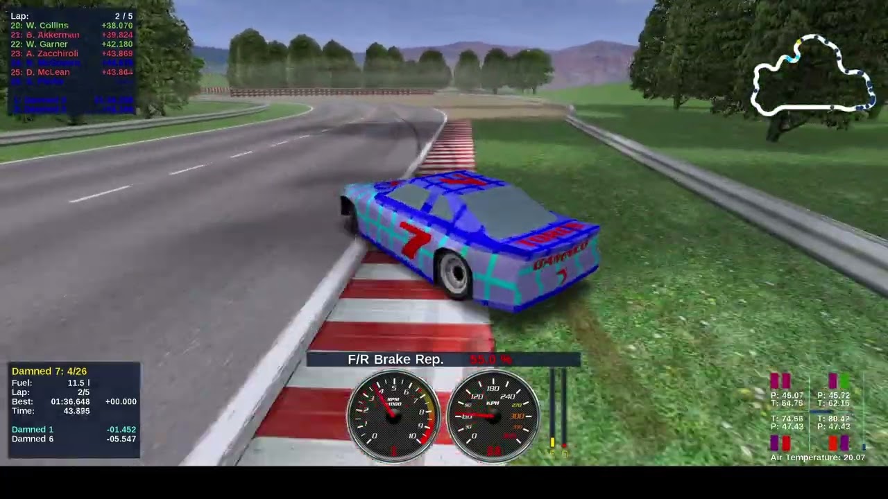 Speed Dreams - Crash Fest #1 (SimuV5 NEW DAMAGE MODEL LEAK)