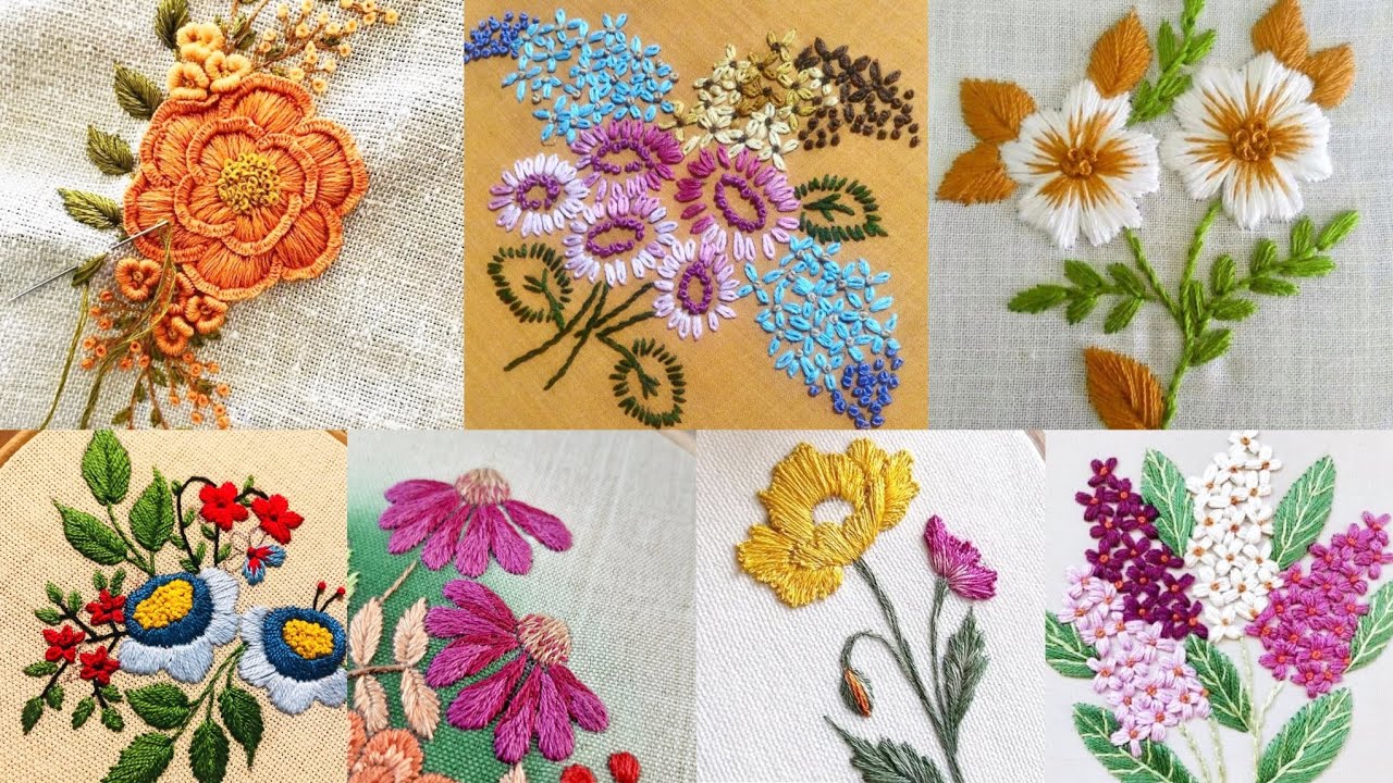 Beautiful Hand Embroidery Designs | Easy & Creative Ideas for All Levels