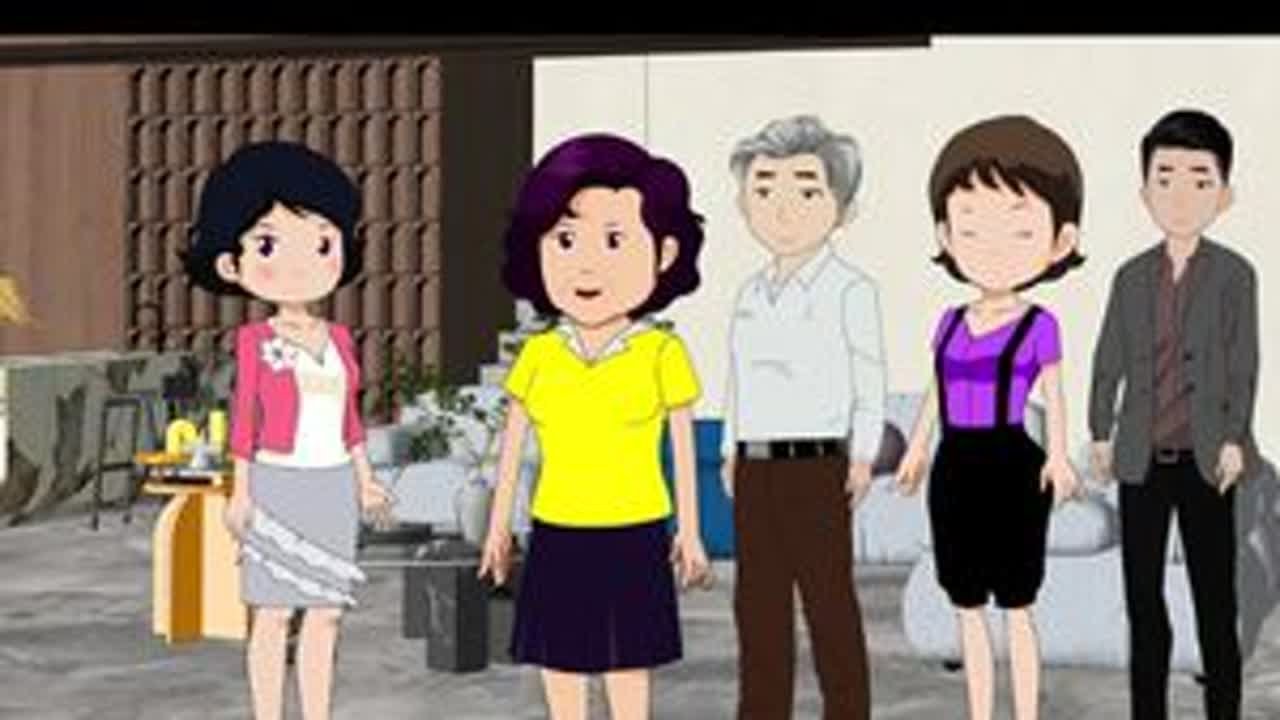 小姑子结婚，婆婆让儿媳妇，给小姑子陪嫁一套房 #婆媳  #婚姻  #家庭婚姻情感  #原创动画 #尖货星期天