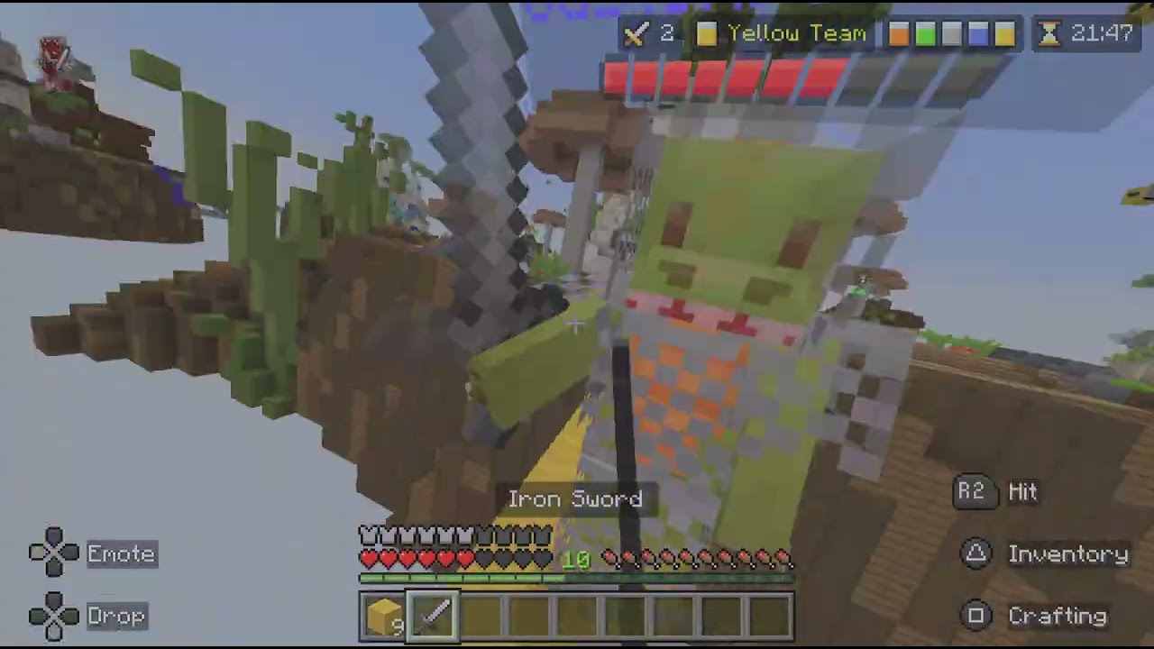 Bedwars but i got to get 5 golden apple