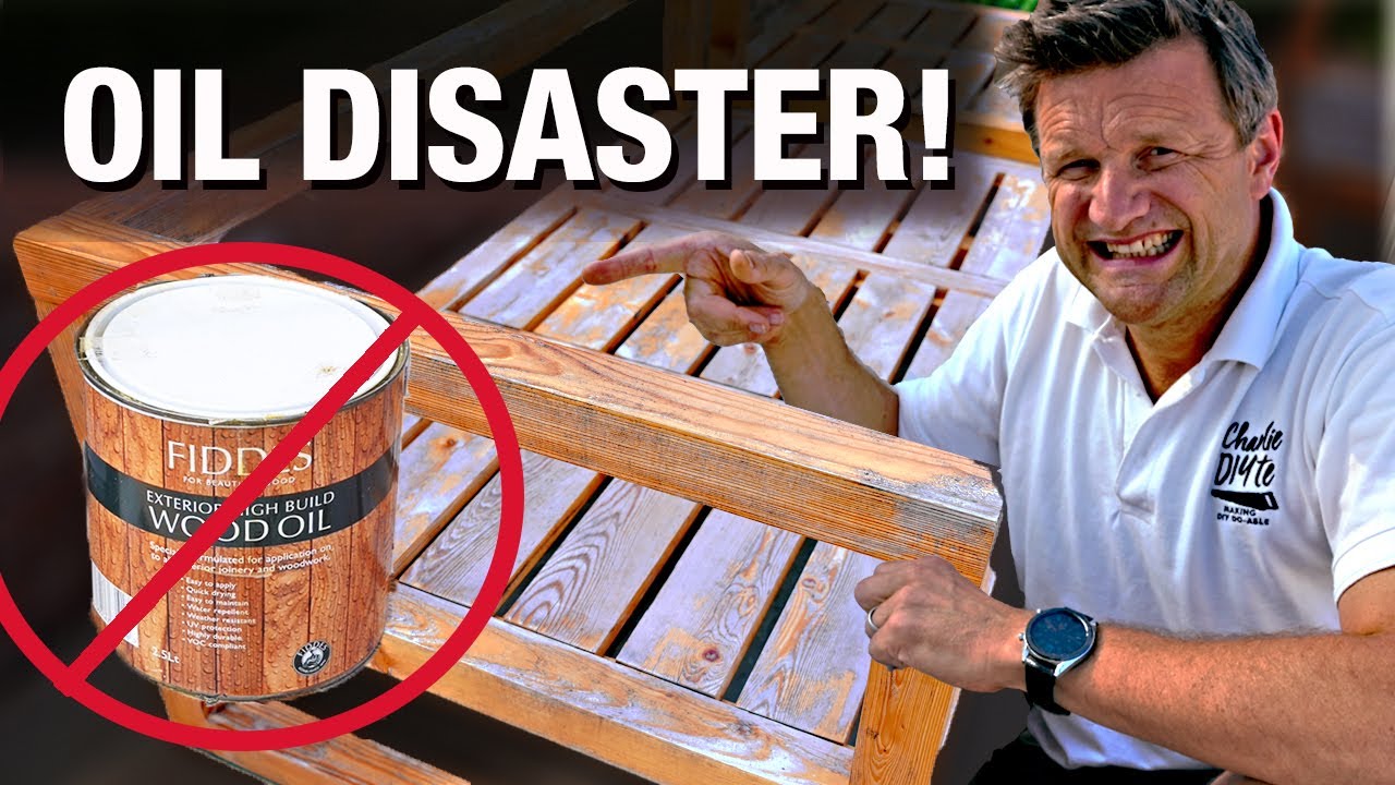 My Outdoor Furniture Oiling Nightmare