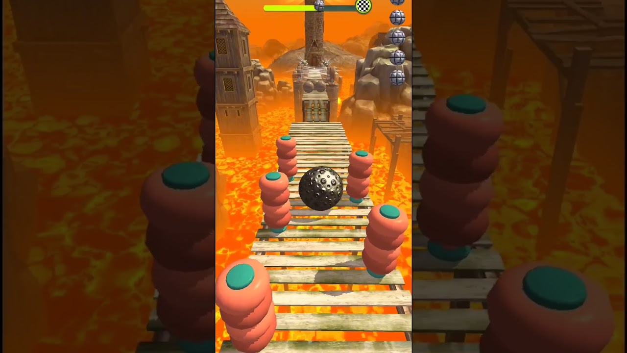 Hardest level  | Rollance ball adventure game #ballgame #gaming