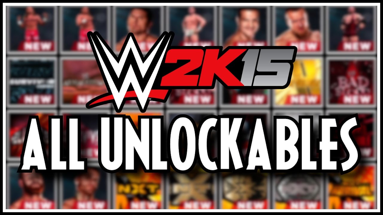 WWE 2K15 - All Unlockables! (Superstars, Attires, Arenas & Managers!)