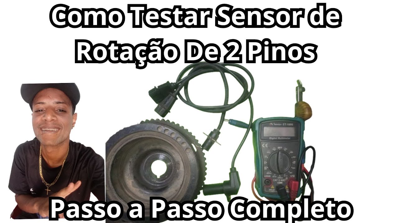 Como Testar Sensor de Rotação De 2 Pinos #sensor #rotação #carro