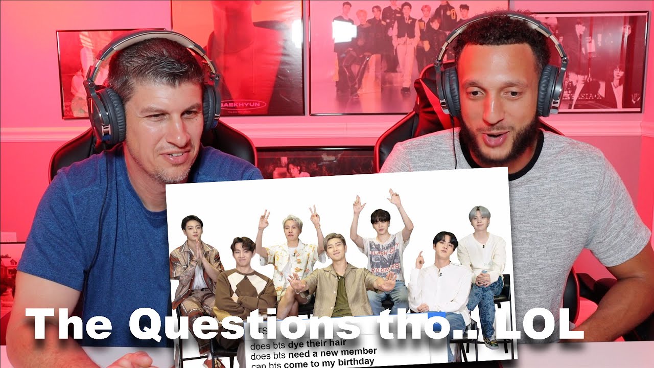 BTS Answer the Web's Most Searched Questions REACTION!!