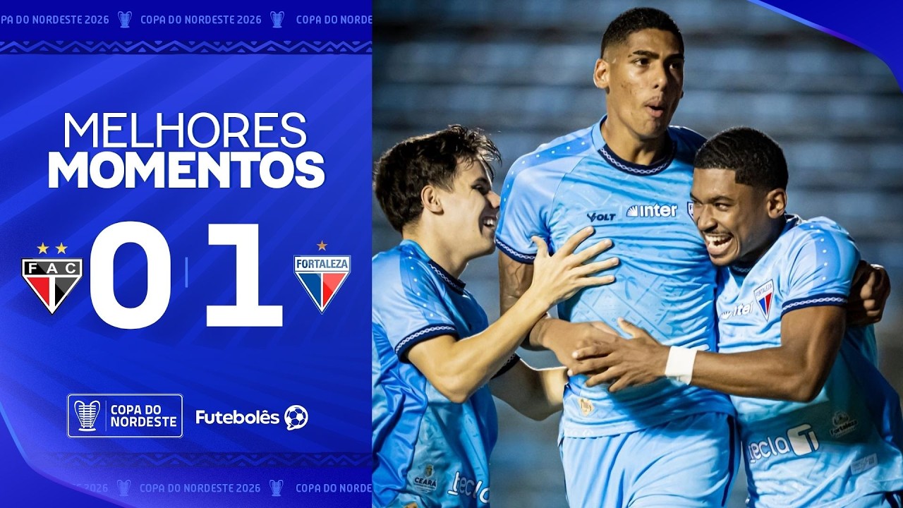 MELHORES MOMENTOS | FERROVI&Aacute;RIO 0x1 FORTALEZA | Com gol contra, Le&atilde;o vence no Nordest&atilde;o