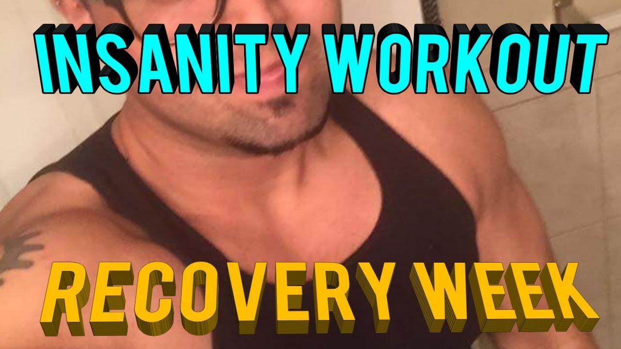 Insanity Program: Recovery Week Recap | Keto Cris
