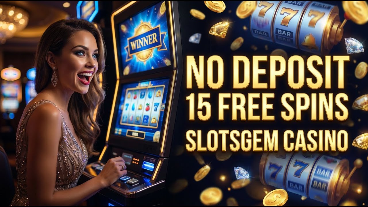 🎰 How to get SlotsGem casino No deposit 15 Free spins Bonus