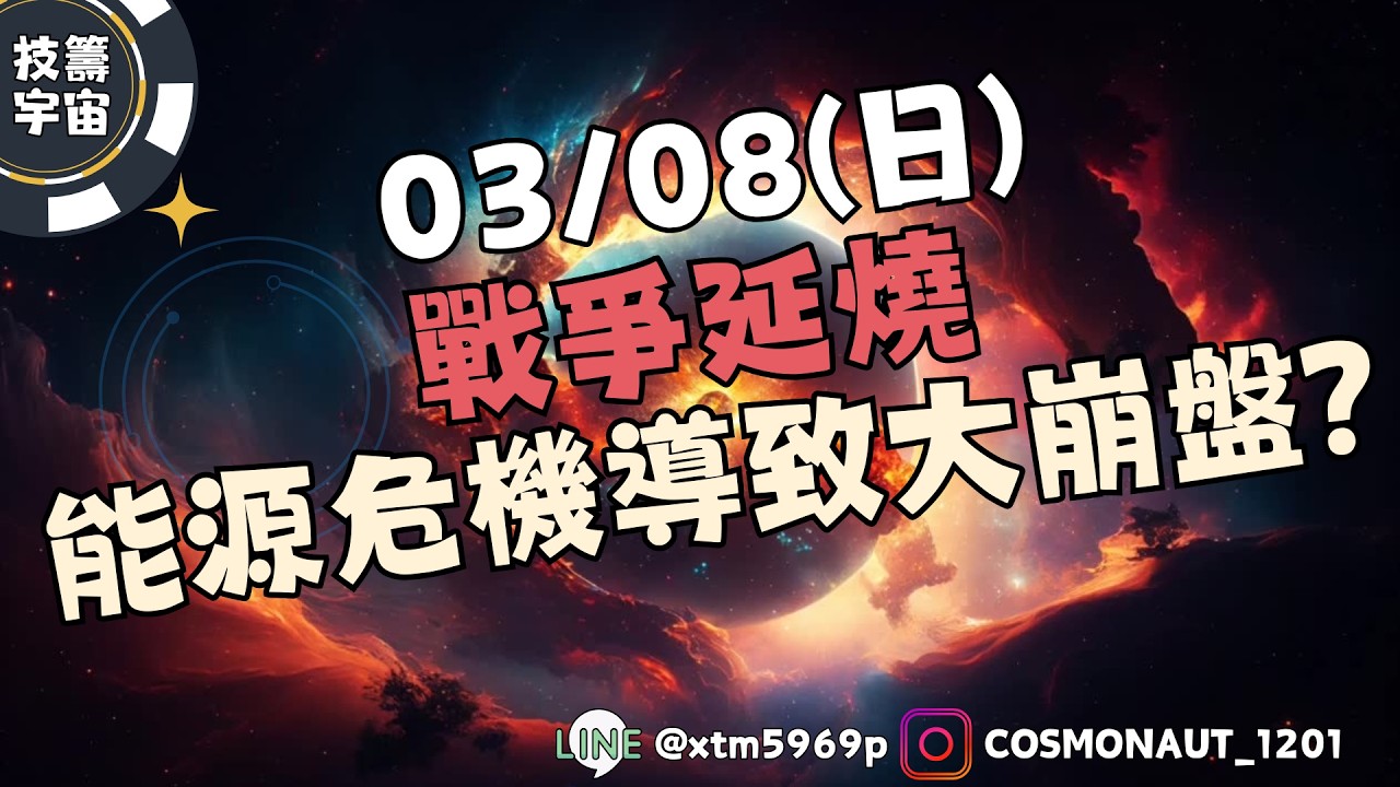 【技籌宇宙】戰爭延燒能源危機導致大崩盤? #台股 #理財 #股票 #投資  #pcb #記憶體