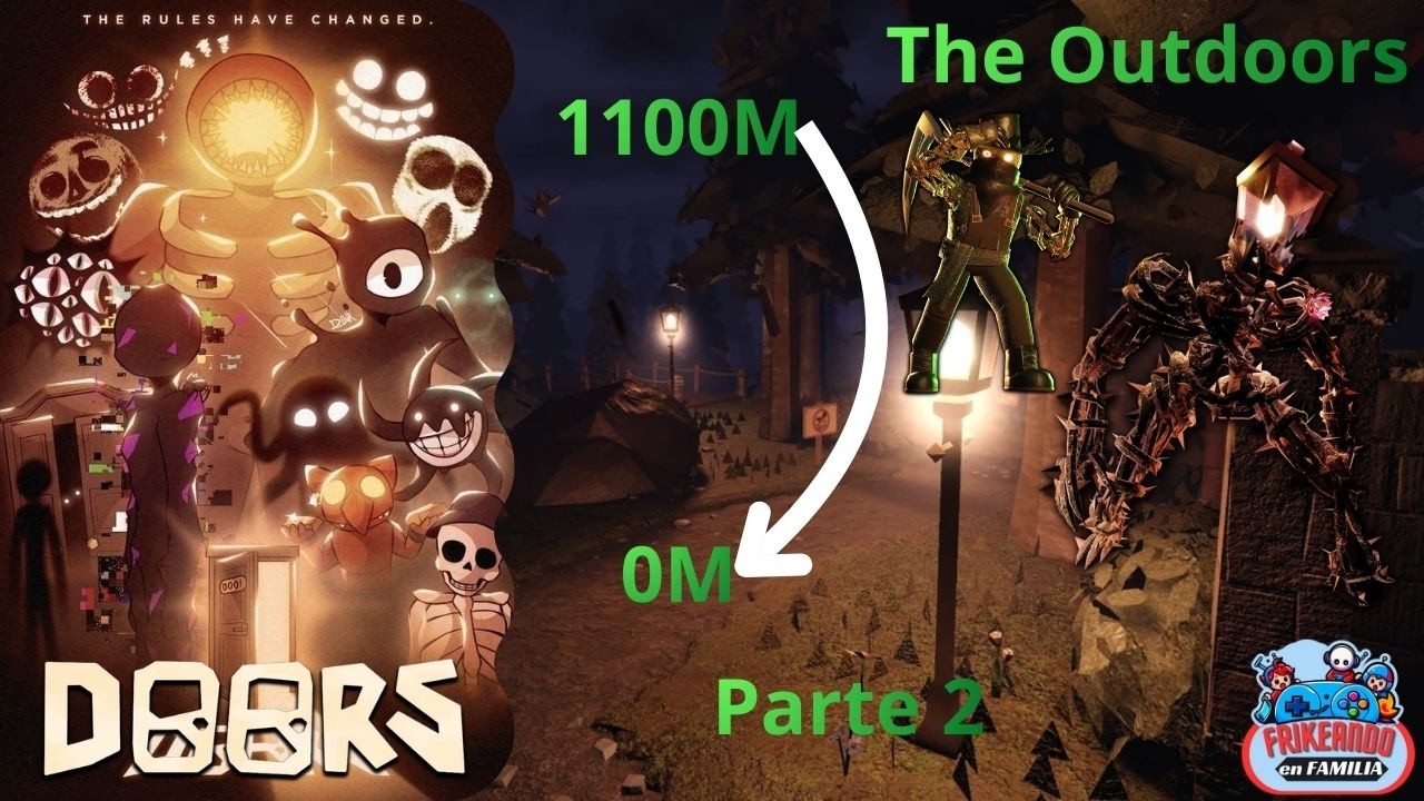 ¡¡¡El final de las Outdoors!!! - Roblox 03 (Doors) - #ps5 #roblox #doorsroblox