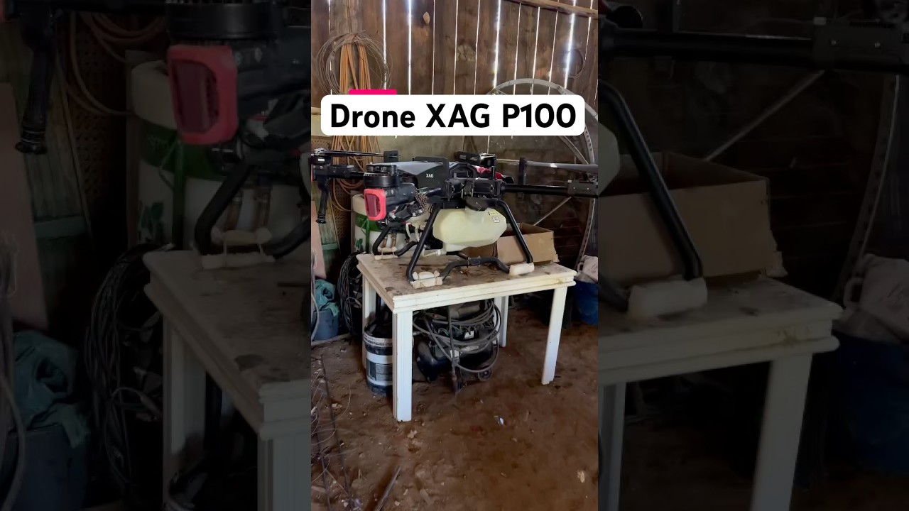 Drone XAG p100 disponível! Completo com 8 baterias + base rtk + 2 caixas + gerador 10000. 
