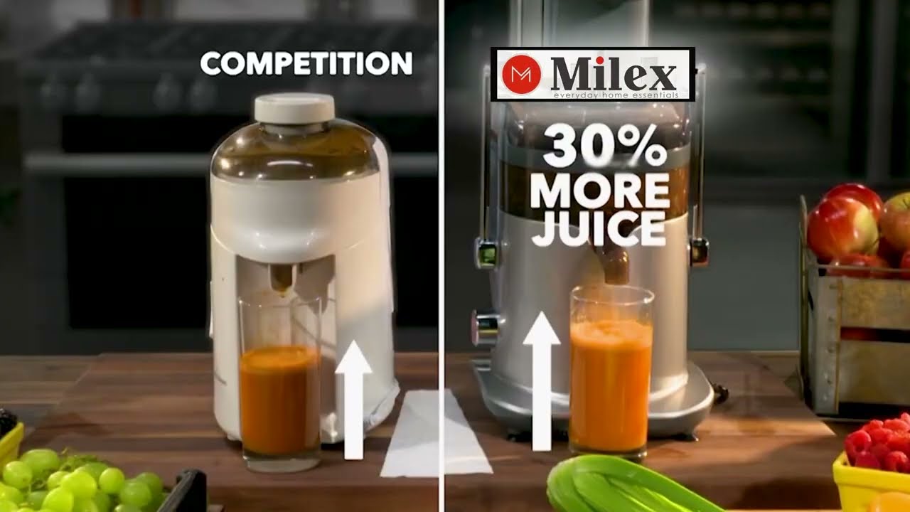 Milex Power Juicer + 7 Day Detox Plan
