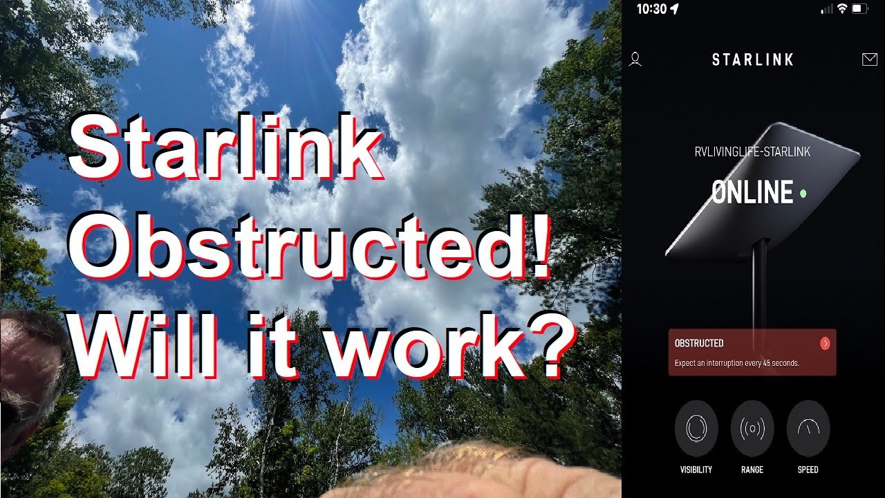 Starlink Obstructed! Will it work?  | RV Living | RV Life