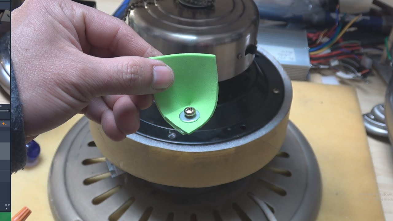 DIY Ceiling fan hack: Home made 