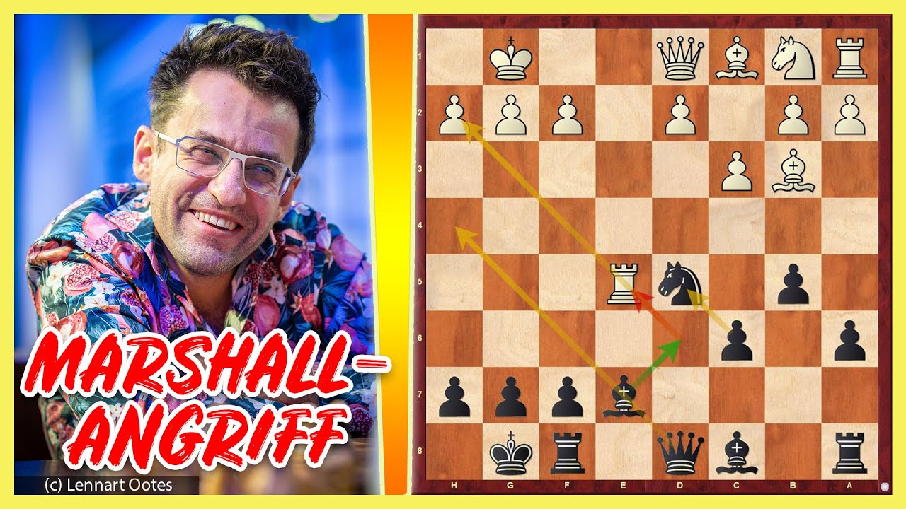 Angreifen mit dem Marshall-Angriff || Alexei Shirov vs. Levon Aronian || Moskau 2006