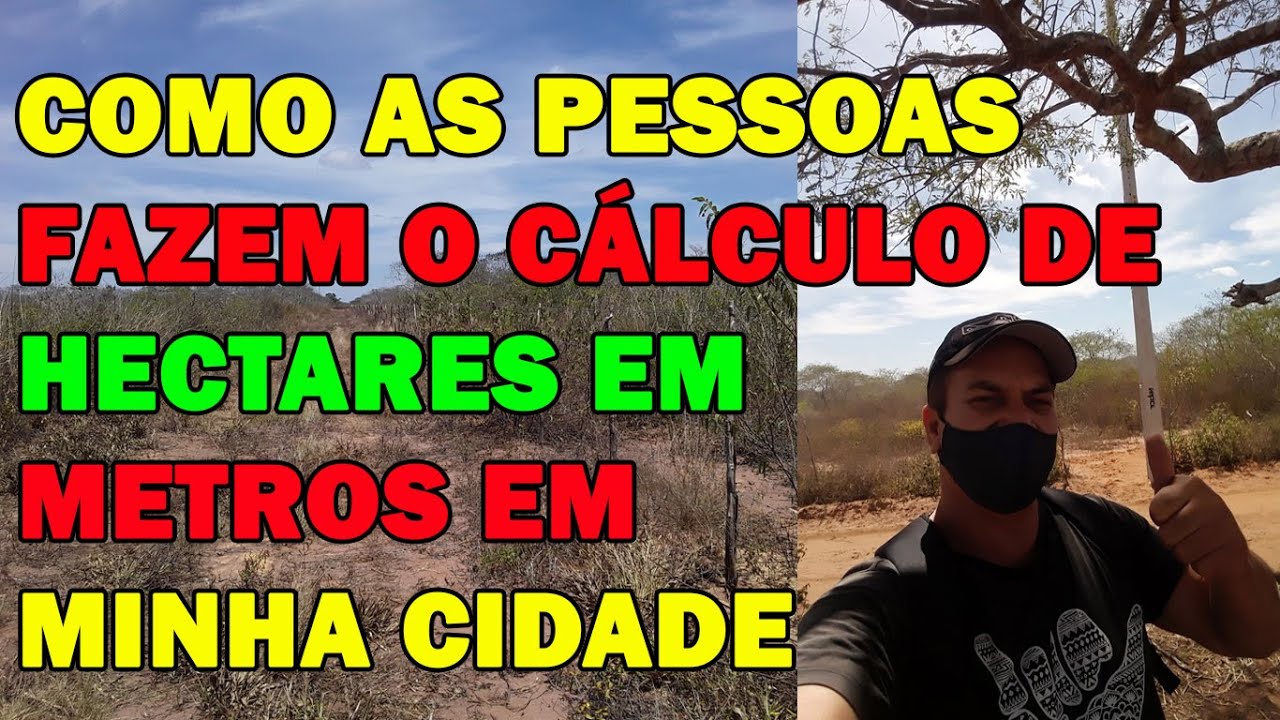 QUANTO MEDE UM HECTARE EM METROS | Eng. CarlosRods