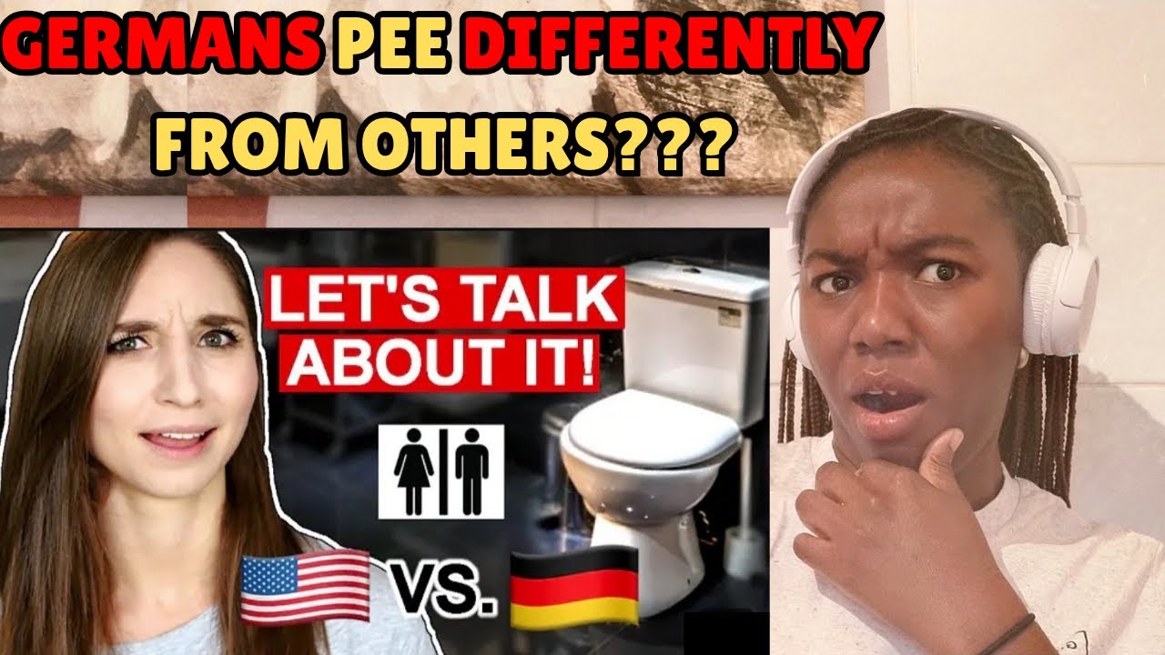 Do Germans PEE Differently Than Americans?! Random Differences.... Foreigner Reacts 