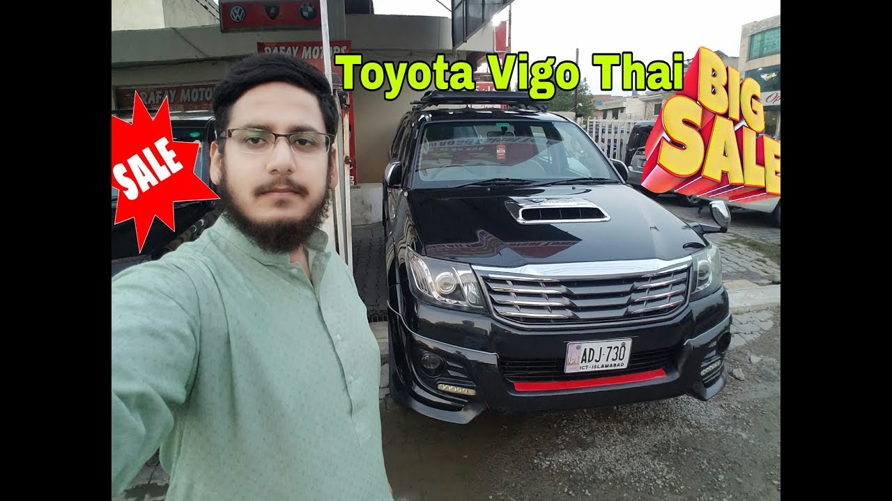 Toyota Hilux Vigo Thailand TRD Spotivo Model 2012,17,17 For Sale | Hamza Abrar Qureshi