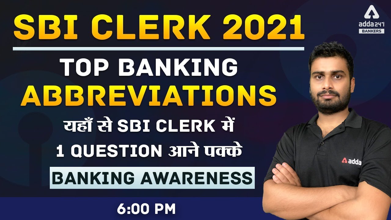 Top Banking Abbreviations | Banking Awareness For All Competitive Exams