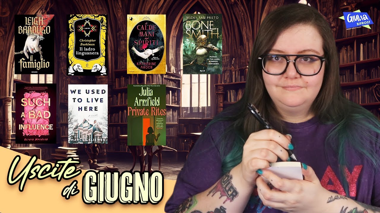 Libri in uscita a giugno che non dovresti perderti! (In italiano e in inglese)